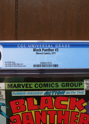 Black Panther (1977 1st Series) #3 CGC 8.0 - Mycomicshop.be
