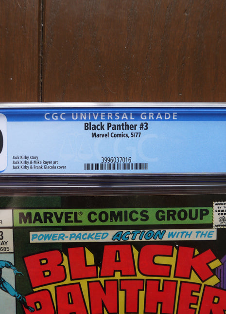 Black Panther (1977 1st Series) #3 CGC 8.0 - Mycomicshop.be
