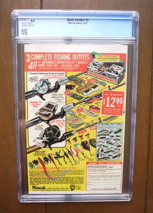 Black Panther (1977 1st Series) #3 CGC 8.0 - Mycomicshop.be