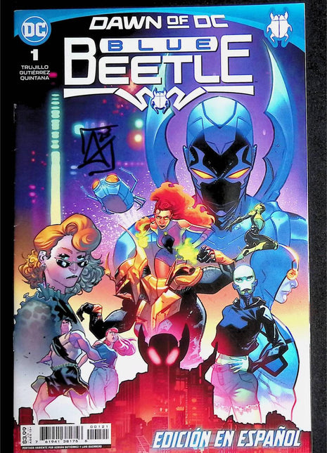 Blue Beetle (2023) #1A + 2 Signed - Mycomicshop.be