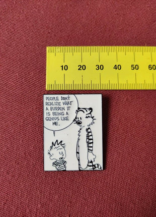 Calvin and Hobbes Genius - Enamel pin - Mycomicshop.be