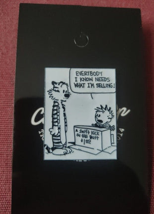 Calvin and Hobbes - Kick in the butt - Enamel pin - Mycomicshop.be