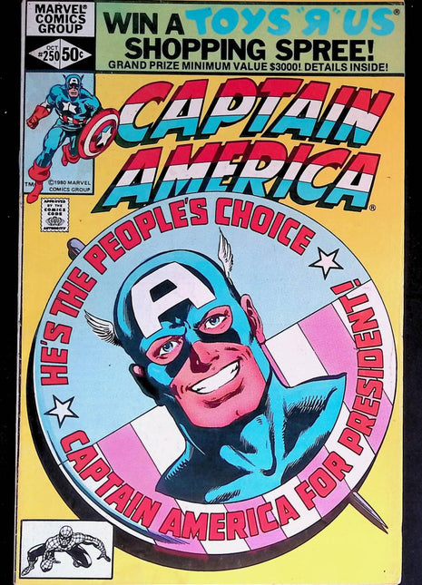 Captain America (1968 1st Series) #250 - Mycomicshop.be