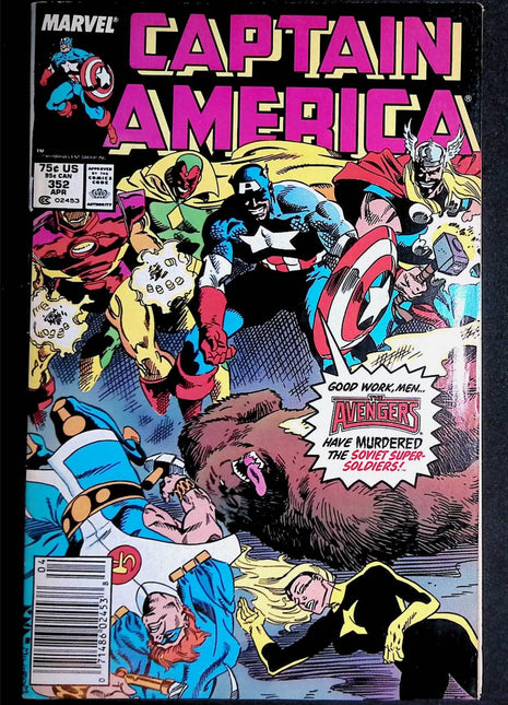 Captain America (1968 1st Series) #352 - Mycomicshop.be