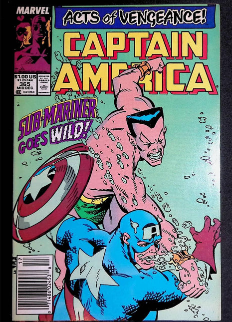 Captain America (1968 1st Series) #365 - Mycomicshop.be