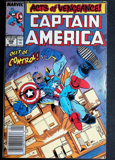 Captain America (1968 1st Series) 366 - Mycomicshop.be