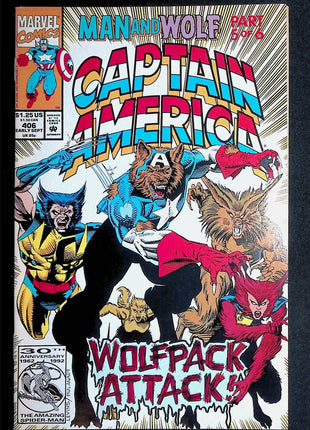 Captain America (1968 1st Series) 406 - Mycomicshop.be