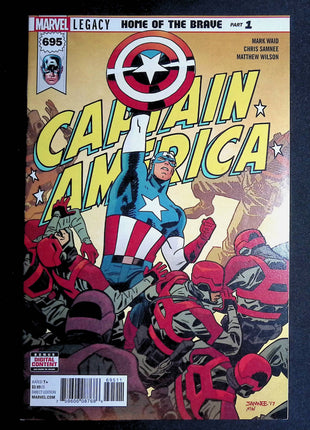 Captain America (2017 8th Series) #695A - Mycomicshop.be