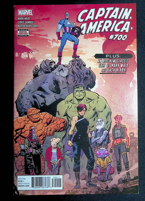 Captain America (2017 8th Series) #700A - Mycomicshop.be