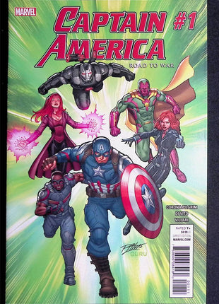 Captain America Road to War (2016) 1A - Mycomicshop.be