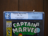 Captain Marvel (1968 1st Series) #14 PGX 7.5 - Mycomicshop.be