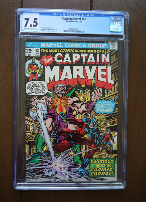 Captain Marvel (1968 1st Series) #42 CGC 7.5 - Mycomicshop.be