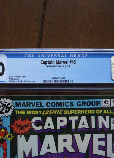 Captain Marvel (1968 1st Series) #45 CGC 8.0 - Mycomicshop.be