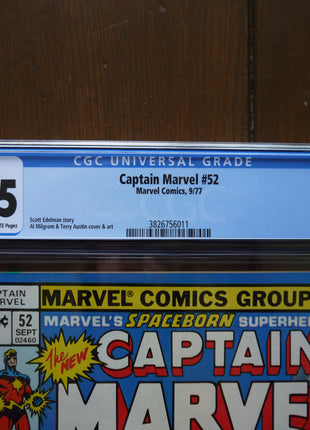 Captain Marvel (1968 1st Series) #52 CGC 7.5 - Mycomicshop.be