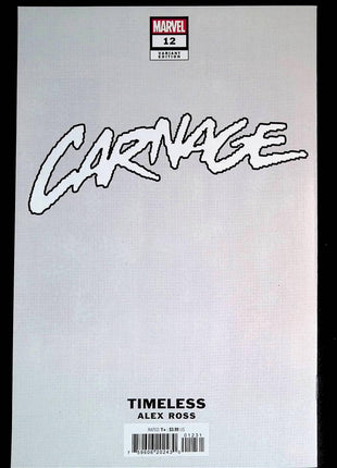 Carnage (2022) #12C Alex Ross Timeless Variant - Mycomicshop.be