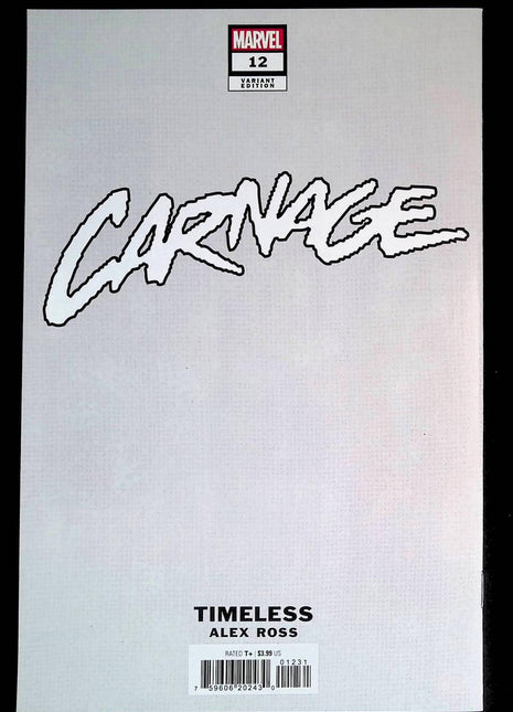 Carnage (2022) #12C Alex Ross Timeless Variant - Mycomicshop.be