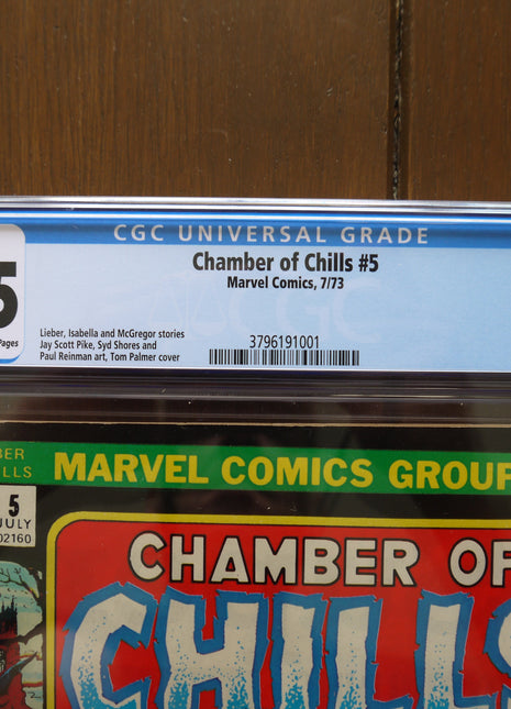 Chamber of Chills (1972) #5 CGC 6.5 - Mycomicshop.be