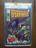 Chamber of Darkness (1969) #1 CGC 8.5 Signed Stan Lee - Mycomicshop.be