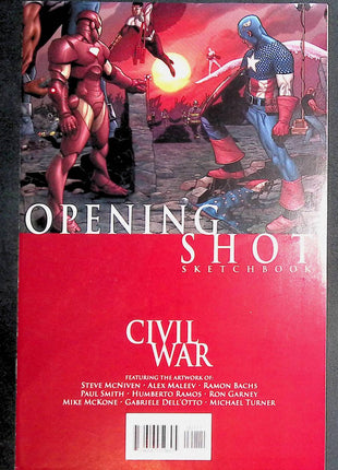 Civil War Opening Shot Sketchbook (2006) 1 - Mycomicshop.be