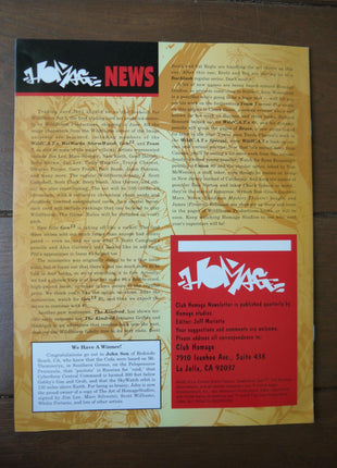 Club Homage Studios Propaganda set (1993) - Mycomicshop.be