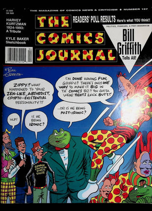 Comics Journal (1977) 157 - Mycomicshop.be
