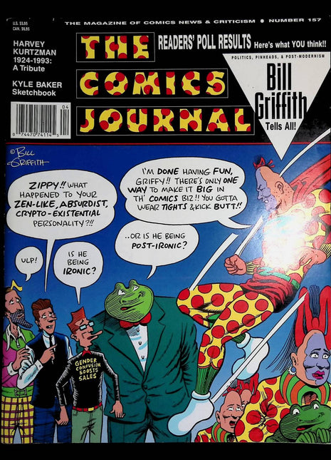 Comics Journal (1977) 157 - Mycomicshop.be