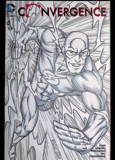 Convergence (2015 DC) 1C Sketch Scott Kollins - Mycomicshop.be