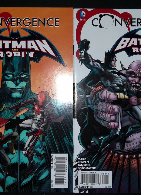 Convergence Batman and Robin (2015) Complete Set - Mycomicshop.be