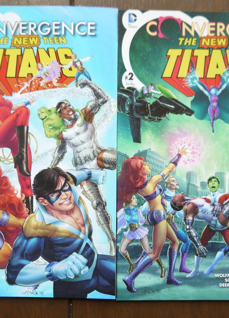 Convergence New Teen Titans (2015) Complete Set - Mycomicshop.be