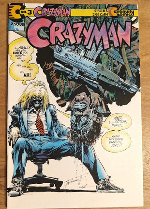 Crazyman (Continuity, 1992) Complete set - Mycomicshop.be