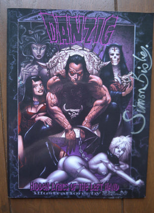 Danzig Hidden Lyrics of the Left Hand SC (2010 - 2018 Verotik) Signed + Sketch - Mycomicshop.be
