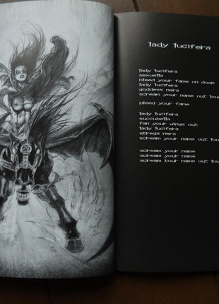 Danzig Hidden Lyrics of the Left Hand SC (2010 - 2018 Verotik) Signed + Sketch - Mycomicshop.be