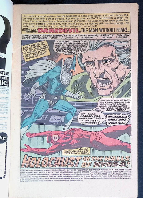 Daredevil (1964 1st Series) #123 - Mycomicshop.be