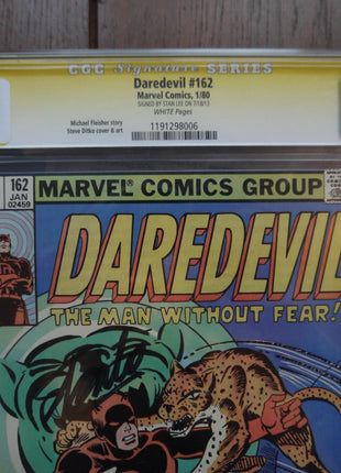 Daredevil (1964 1st Series) #162 CGC 9.6 Signed by Stan Lee - Mycomicshop.be