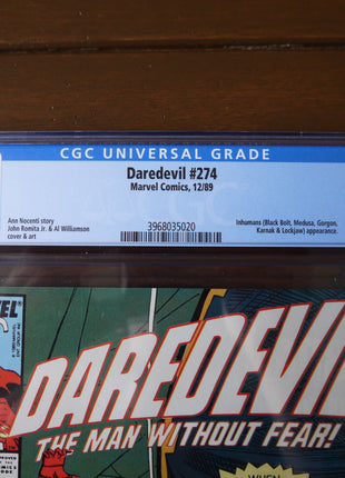 Daredevil (1964 1st Series) #274 CGC 8.5 - Mycomicshop.be