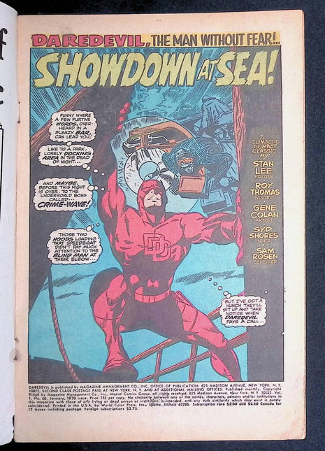 Daredevil (1964 1st Series) #60 - Mycomicshop.be
