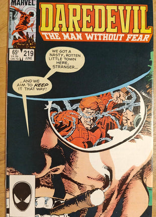 Daredevil 219 (Marvel, 1985) - Mycomicshop.be