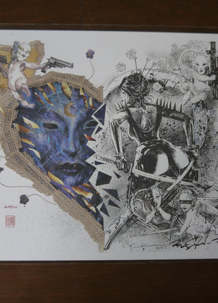 Dave McKean Kabuki Signed Print 2014 - Mycomicshop.be