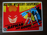 DC Batman and Robin Advertising Tin Sign 1990 by Kitchen Sink Press - Mycomicshop.be