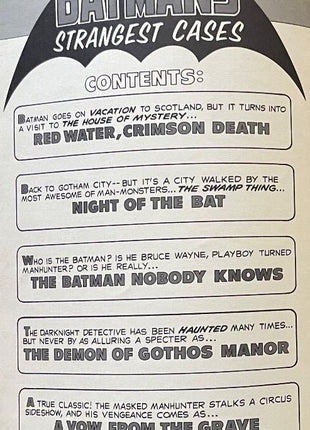 DC Comics Limited Collectors' Edition C - 59 - Batman's Strangest Cases (1978) - Mycomicshop.be