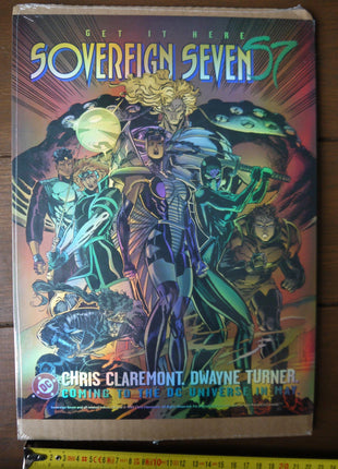DC Comics Sovereign Seven S7 (Chris Claremont) 1995 Comic Shop Promo Kit - Mycomicshop.be