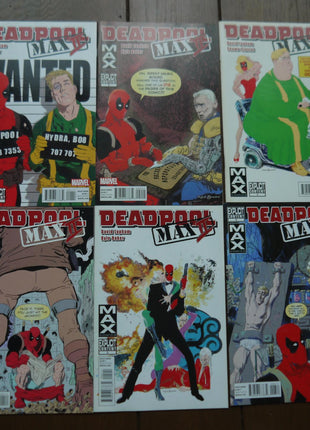 Deadpool Max 2 (2011) Complete Set - Mycomicshop.be
