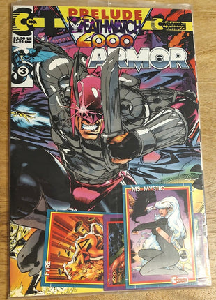 Deathwatch 2000 1 (bagged + trading card) - Mycomicshop.be