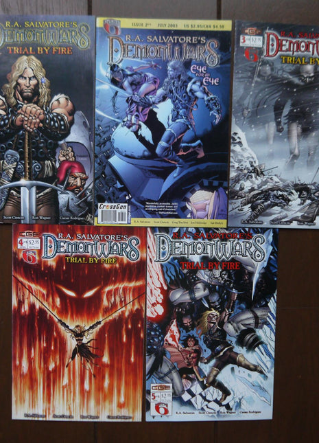 DemonWars lot of 5 - Mycomicshop.be
