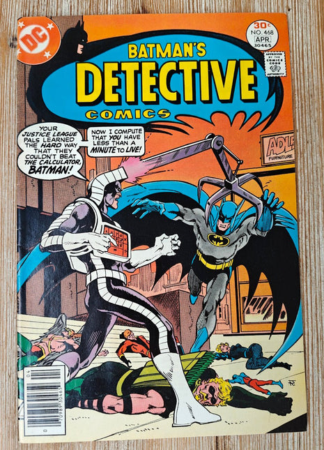 Detective Comics 478 (DC, 1978) 1st full appearance third Clayface! - Mycomicshop.be