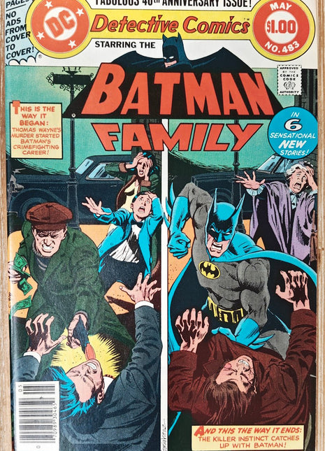 Detective Comics 483 (DC, 1979) First appearance of Maxie Zeus! - Mycomicshop.be