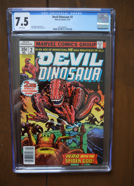 Devil Dinosaur (1978) #2 CGC 7.5 - Mycomicshop.be