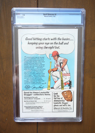 Devil Dinosaur (1978) #2 CGC 7.5 - Mycomicshop.be