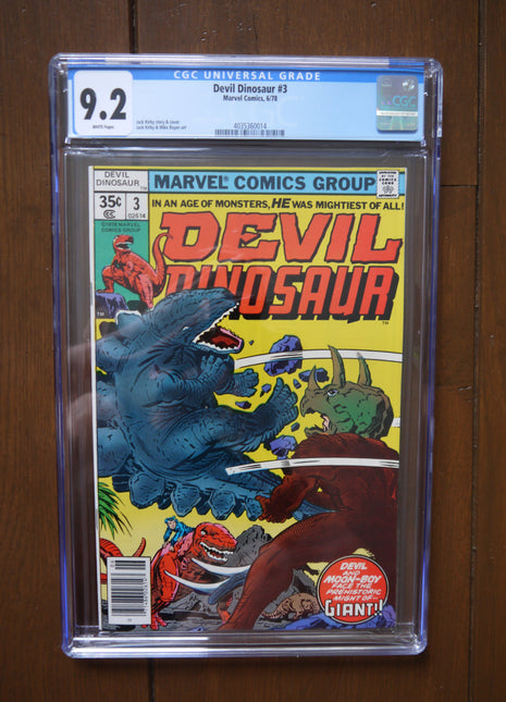 Devil Dinosaur (1978) #3 CGC 9.2 - Mycomicshop.be
