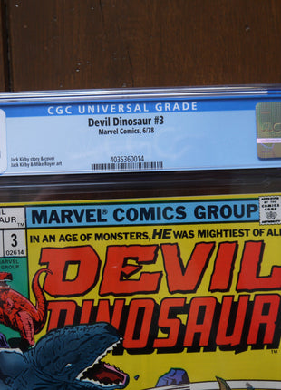 Devil Dinosaur (1978) #3 CGC 9.2 - Mycomicshop.be